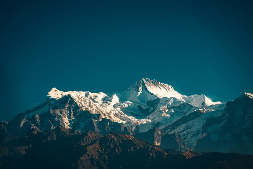 Majestic Peak Amidst the Wilderness